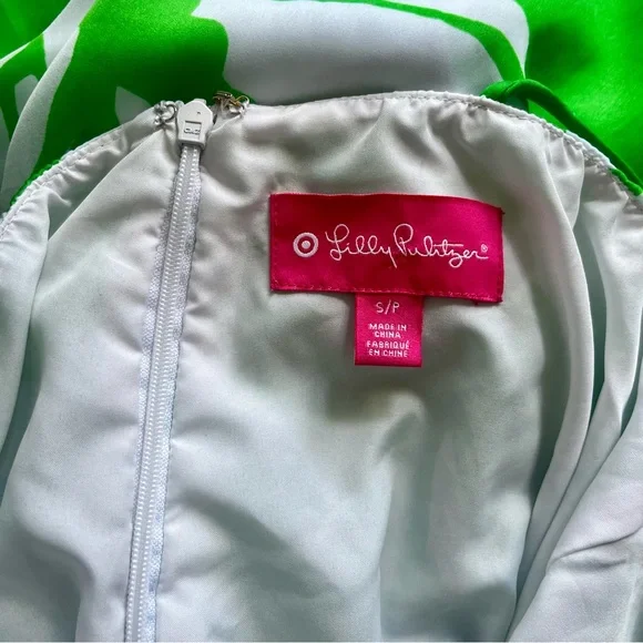 Lilly Pulitzer for Target Women's Green and White Jumpsuit Size Small - Picture 14 of 16